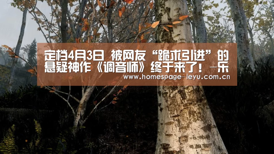 定档4月3日 被网友“跪求引进”的悬疑神作《调音师》终于来了!-乐鱼体育(图3) 定档4月3日 被网友“跪求引进”的悬疑神作《调音师》终于来了!-乐鱼体育(图3)
